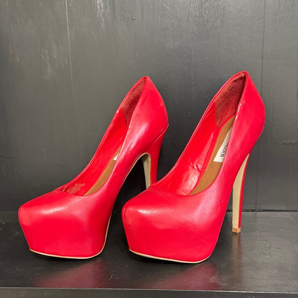 Elegant Red High Heels